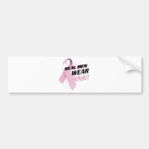 Real Men Wear Pink Bumper Stickers