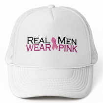Real Men Wear Pink Mesh Hats