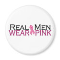 Real Men Wear Pink magnets