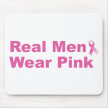 Real Men Wear Pink Mouse Pad