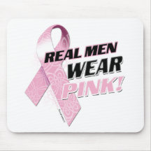 Real Men Wear Pink Mousepad