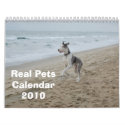 Real Pets 2010 Calendar (revised)
