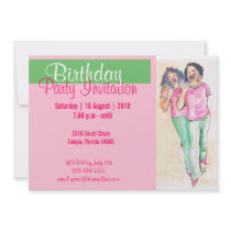 Real Pretty Girls Sorority Girls Invitation