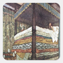 Real Princess by Edmund Dulac Sticker