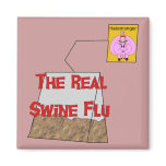 Real Swine Flu magnets