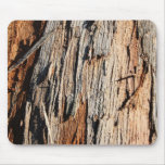 Real Tree Bark Wood Mousepad