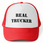 REAL TRUCKER hats