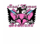 Real Women Bowhunt t-shirts