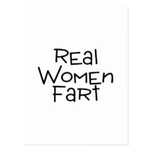 Real Women Fart Post Cards