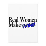 Real Women Make Twins (B) Postcard