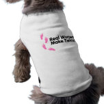 Real Women Make Twins (Pink Footprints) Doggie Tee