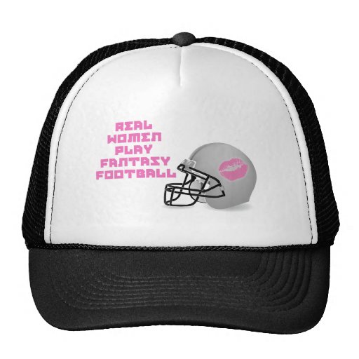 Real Women Play Fantasy Football Mesh Hat