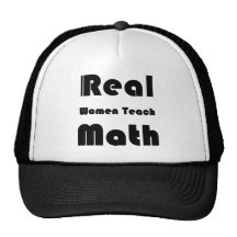 Real Women Teach Math Hat