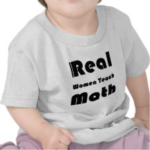 Real Women Teach Math Shirt