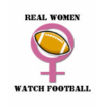 Real Women Watch Football T-Shirt
