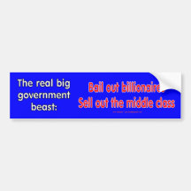 RealBeastBailoutBns Bumper Sticker