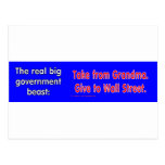 RealBeastGrandmaWallSt Post Cards