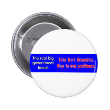 RealBeastGrandmaWar Pinback Button
