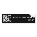 Reality Checks Bumper Sticker bumper stickers