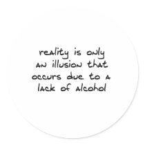 Reality Is An Illusion Sticker