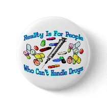 Reality Is For People Pinback Buttons