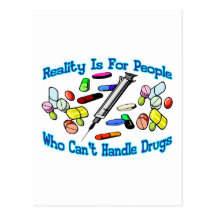 Reality Is For People Postcard