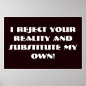 Reality Poster posters