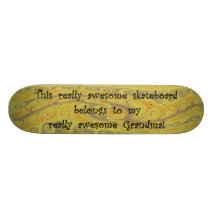 Really Awesome Grandma Skateboard