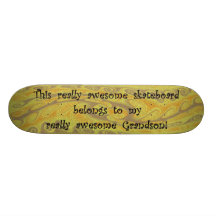 Really Awesome Grandson Skateboard