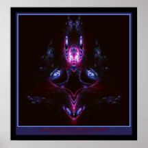 REALM OF THE BLUE ORACLE PRINT
