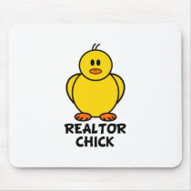 Realtor Chick Mouse Pads
