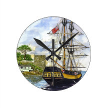 'Rear View' Clock