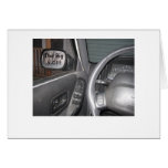Rear View Mirror (50) Greeting Card