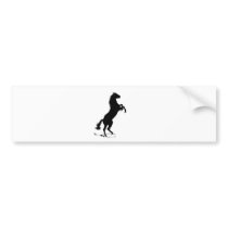 Rearing Horse Bumper Sticker