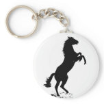 Rearing Horse keychains