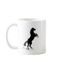 Rearing Horse Mug