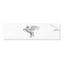 rearing pegasus horse illustration bumper stickers