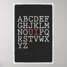 Rearrange The Alphabet Posters