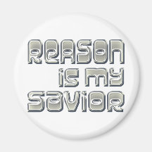 Reason is my Saviour Refrigerator Magnet
