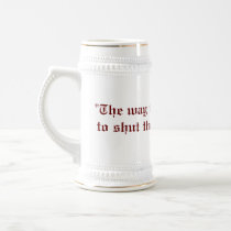 Reason Quote Stein Mugs