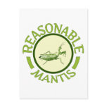 Reasonable Mantis postcards