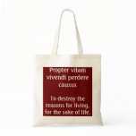 Reasons for Living bag
