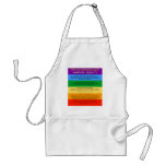 Reasons (Rainbow Back) aprons