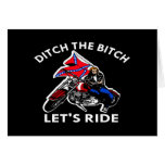 Rebel Biker Ditch Bitchblack cards