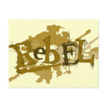 Rebel Statement postcards
