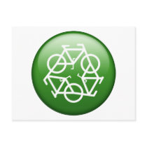 ReBicycle Green Postcards