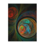 Rebirth Abstract Art Postcard