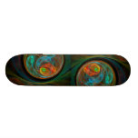 Rebirth Abstract Art Skateboard