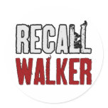 Recall Walker stickers