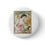 Reception Flakes Vintage Baking Ad Art Buttons